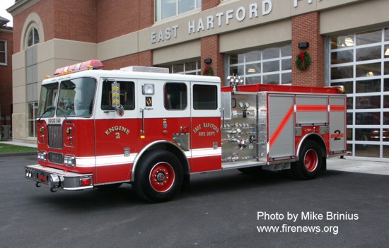 Connecticut East Hartford Hartford Engine 5 Ladder 2 CT Fire Dept Patch 